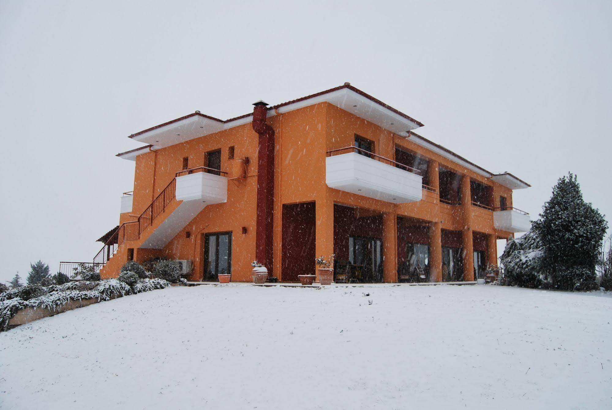 Petrinos Lofos Hotel Mandra  Luaran gambar